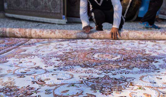 روش اصولی لول کردن قالی در قالیشویی کرج